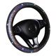 thumbnail image 4 of [Inventario Disponible] Funda Universal Para Volante De Coche Diseño De Diamantes De Imitación De Cristal colorido bronceador volante 38cm moda brillante múltiples, 4 of 4