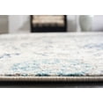 thumbnail image 5 of SAFAVIEH Madison Hope Floral Area Rug, Cream/Light Grey, 8' x 8' Round, 5 of 8
