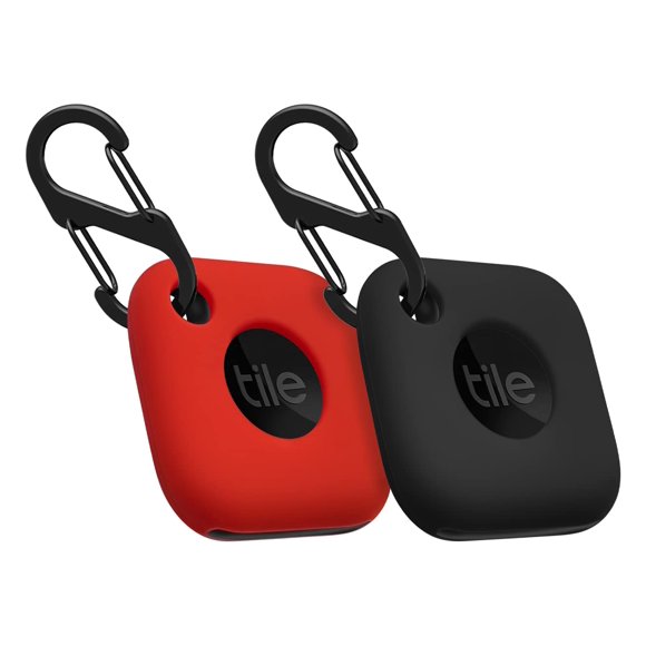 Funda de silicona Geiomoo para Tile Mate 2022 con mosquetón (paquete de 2)