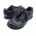 thumbnail image 1 of New Balance 577 Black Walking DSL-2 Shoes Men's Size 9.5 Leather Diabetes Casual, 1 of 6