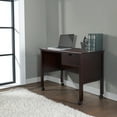 thumbnail image 2 of Hillsdale Schoolhouse Contemporary Wood Desk with Rolling Casters in White, 2 of 5