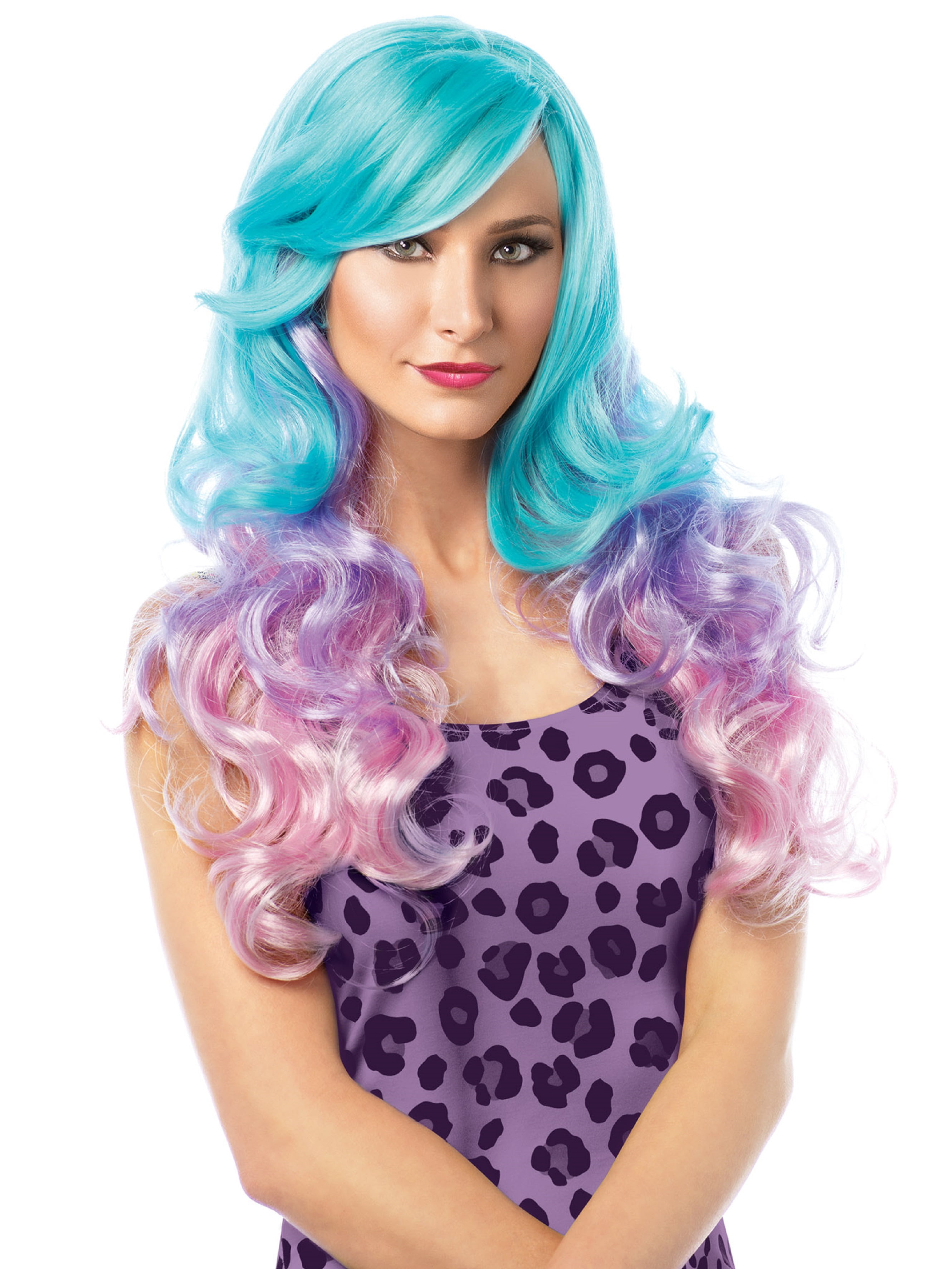 Way to Celebrate Women's Layered Wavy Female Adult Halloween Wig