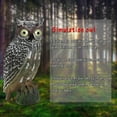 thumbnail image 1 of Prowler Owl Garden,Solar Powered Owl Hunting Prowler Owl Predator Decoy Streamlined Design, 1 of 7