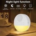 thumbnail image 4 of White Noise Machine 1200mAh Lightweight Mini Sleep Sound Machine with 20 Sounds and Night Light Portable Natural Soothing Sound Sleep Aid Machine 3 Timer, 4 of 8