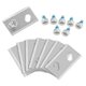 thumbnail image 1 of 8Pcs For Robomow RK Lawn Robot Stainless Steel Replacement Mower Blade,32*18.6*0.9mm, 1 of 4