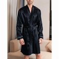 thumbnail image 5 of Men's Solid Color Long Sleeve Belted Spliced Rope Detail, 5 of 5