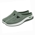 thumbnail image 5 of YHAJDS Women's Slip On Sandals Closed Toe Half Slip Breathable Mesh Soft Sole Indoor Outdoor Home Daily, 5 of 7