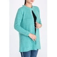thumbnail image 2 of Women's Sweater Turquoise, 2 of 6