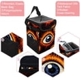 thumbnail image 2 of Eyeball Foldable Car Trash Bin with Lid, Leak-proof Mini Trash Can for Car, Hanging Storage Bag Included, 2 of 6