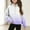 Purple, variant on Girls Half Zipper Sweatshirts Cute Trendy Fall Pullover Crop Tops for Teen Girls Long Sleeve Sweater Clothes Thumb Hole, Limited Time Offer Under 10 Dollars