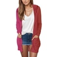 thumbnail image 1 of IMENGL Autumn winter gradient hooded cardigan, Blue L, Size M-2XL, 1 of 4