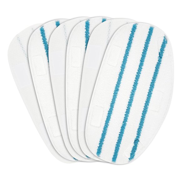 Paquete de 6 Repuestos de Almohadillas para Mopa a Vapor Laukowind para PurSteam ThermaPro