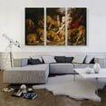 thumbnail image 2 of ARTCANVAS Daniel in the Lions' Den Canvas Art Print by Peter Paul Rubens - Size: 60" x 40" (1.50" Deep) (3-Piece), 2 of 9