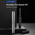 thumbnail image 4 of Compatible Avecboîte à Vélo Tubeless Pneu Ponction Kit Outil de Réparation de Pneu -Argent, 4 of 5