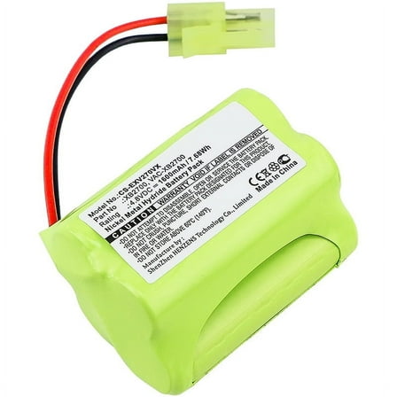 Replacement Battery for Shark V2700Z,V2930,XB2700,C-XB2700,XB2700,1600mAh/4.8V