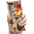 thumbnail image 6 of for Samsung Galaxy Z Flip 6 Case with Ring Kickstand, Glitter Floral Sparkly Bling Diamond Butterfly Plated Shockproof Protective Elegant Cute Woman Girly Soft TPU Cover for Z flip 6, Pink, 6 of 12