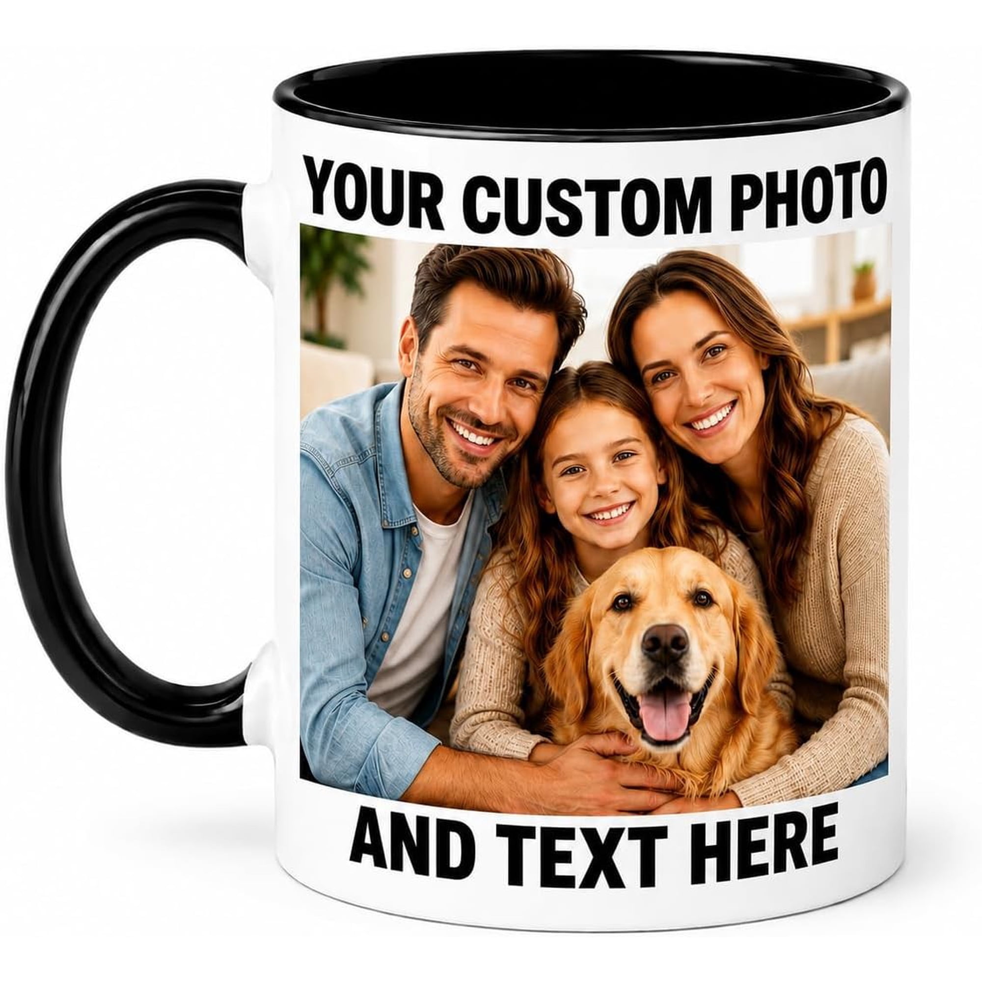 Personalized Everyday Custom Drink Cup Photo Text Daily Gift