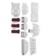 thumbnail image 1 of Protector de chasis ANGGREK Acero Inoxidable Plata 8 Piezas TRAXXAS TRX-6 G63 6X6, 1 of 8