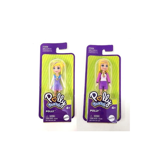 Bundle of 2 | Polly Pocket Impulse 3-inch Doll Collection | GDK98 & HDW45