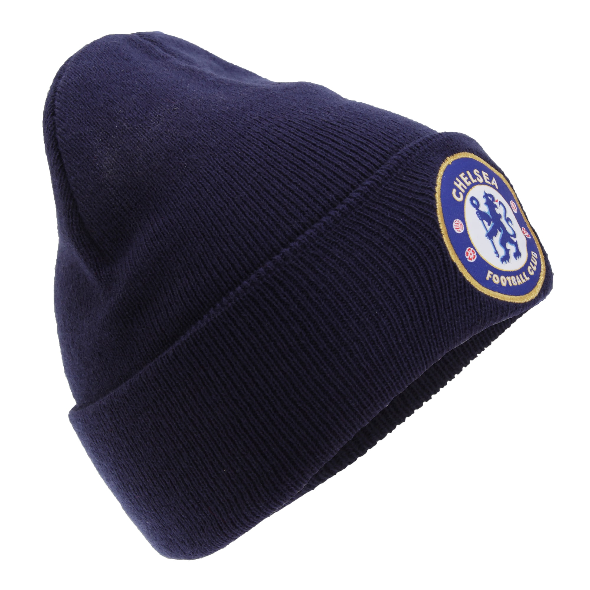 Chelsea Reversible Knitted Hat Beanie Winter Crest New Official Licensed Product 