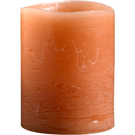 2x2.5 Brown Distressed 1 Led Scented Wax