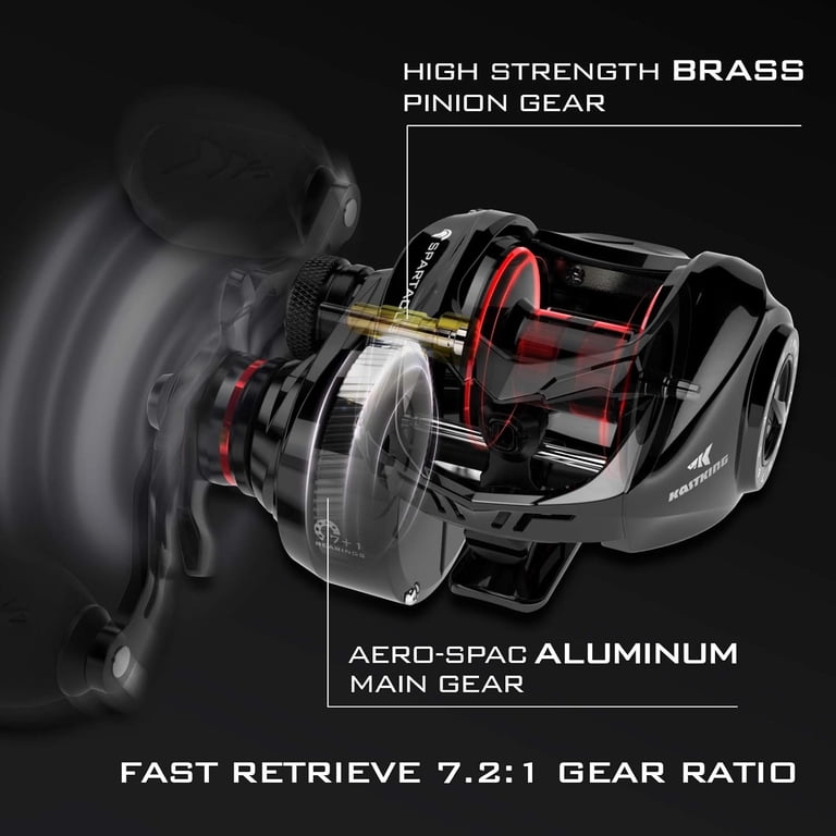 KastKing Spartacus II Baitcast Reel & Fishing Line Bundle photo 6