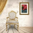 thumbnail image 3 of Mahan, Kathy 23x32 Gold Ornate Wood Framed with Double Matting Museum Art Print Titled - Lithodora and Rhododendron, 3 of 4