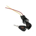 Ignition Key Ebike Switch 2 Wire Position for Electric Scooter EBike