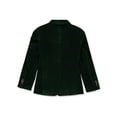 thumbnail image 4 of Kids World Boys' Velvet Blazer Color: hunter green Size: 4, 4 of 4