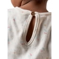 thumbnail image 5 of Modern Moments by Gerber Baby Girl Organic Flutter Sleeve Top, Sizes 0/3 Months - 24 Months, 5 of 11