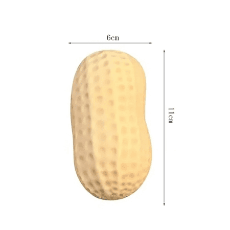Jumbo Peanut Squishy , Realistic Slow Rising Squeeze Peanut Sensory , Food Shape Stress Ball Food Fidget Toy for Stress Relief & Anxiety Relaxation 2026