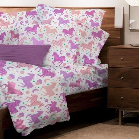 Maria Sheet Set - Zoomie Kids Mario Pony 3 Piece Microfiber Sheet Set