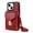 Red, variant on Nalacover Wallet Case for iPhone 15 Plus,with Removable Adjustable Shoulder Strap,PU Leather Back Zipper Pocket Card Holder Stand Purse Shockproof Phone Case for Women Men,Red