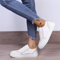 thumbnail image 4 of Vedolay Ladies Flat Casual Shoes Shoes for Women Comfortable Slip On Flat Casual Low Top Shoes,Beige 8.5, 4 of 5