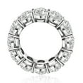 thumbnail image 2 of Pompeii 12 1/2Ct Oval Diamond Eternity Ring 14k Gold Lab Grown (G/H,VS2-SI1), 2 of 5