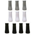 thumbnail image 7 of Just Me 10 Pairs Women's Basic Solid Low Cut Socks - Mens - Male, 7 of 7