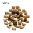 thumbnail image 3 of Unique Bargains 50 Pcs Acrylic Flat Back Rhinestones 12mm Square Artificial Gemstone for Crafts Costume Jewelry Making Tea, 3 of 7
