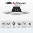 thumbnail image 4 of IEEE 802.3af/At POE Extender 1 Input 2 Output 2 Ports POE Extender&Injector 10/100/1000Mbps VLAN Max250m 30W, 4 of 4