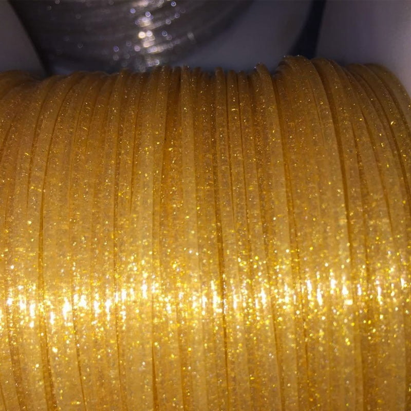 3D Printer PLA Filament 1KG 1.75mm +/- 0.03mm Glitter Black Blue Pink Golden Silver Color