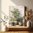 thumbnail image 6 of UXIEQU Botanical Potted Plant Textured Art Canvas Wall Art Print 15.75x11.81 Inches, 6 of 8
