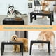 thumbnail image 4 of Cuencos elevados para perros Niubya con 2 cuencos de acero inoxidable, 4 of 7