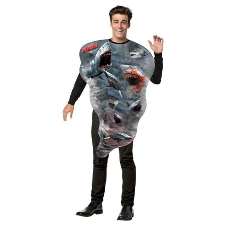Sharknado Get Real Tornado Men's Adult Halloween Costume, One Size,