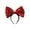 #0338-Red, variant on Cheapark Christmas Sequins Big Bow Hair Bands - Princess Style Party Headdress, Festive Performance Supplies, Trendy Holiday Headwear