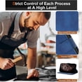 thumbnail image 6 of Case for iPhone 16 Case Wallet with Card Holder Kickstand Magnetic Clasp PU Leather Flip Shockproof Protective Flip Case for iPhone 16 6.1 inch Blue HX, 6 of 12
