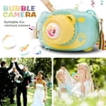 thumbnail image 4 of Camera Bubble Machine for Kids,Leak-Resistant Bubble Maker with Solution,Fun Toys for Wedding,Birthday Party,Outdoors (Green), 4 of 5