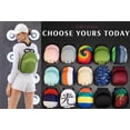 thumbnail image 5 of Atzi Hats Case for Baseball Caps Hard Travel Hat Case Cap Carrier Hats Storage Box Shoulder Strap Carabiner Fits 6 Hats, 5 of 9