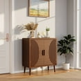 thumbnail image 4 of COSIEST Storage Cabinet with Doors and Adjustable Shelves,Modern MDF Sideboard for Entryway, Kitchen, Living Room, 4 of 7