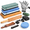 12 in 1, variant on 8 in 1 Whetstone Sharpening Kit with Angle Guide and Leather Strop