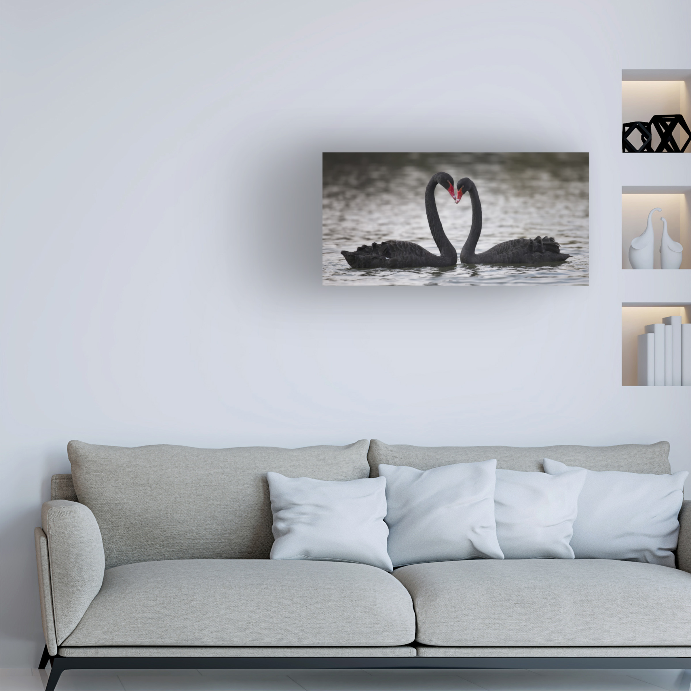 C.S. Tjandra 'In Love' Canvas Art