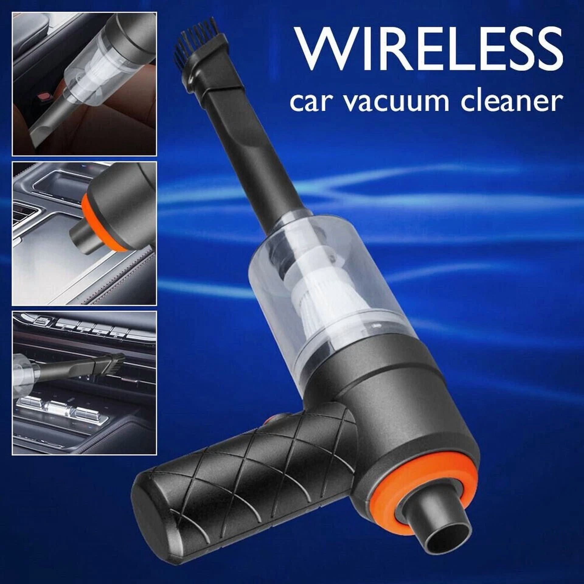 CIRCLE- Car Vacuum Cleaner Air Blower Wireless Handheld Rechargeable Mini Duster Home Us
